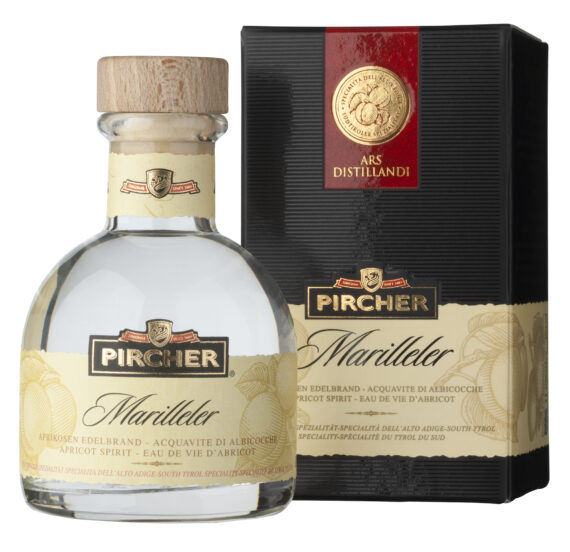 Pircher Marilleler, Marillenschnaps 0,2l - Linie Südtirol